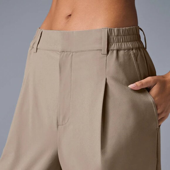 alo Gravel High-Waist Pursuit Trouser size XS - Regular 30" Inseam - Picture 4 of 13